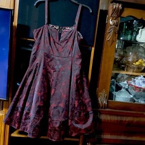 Dark red/maroon prom or party dress